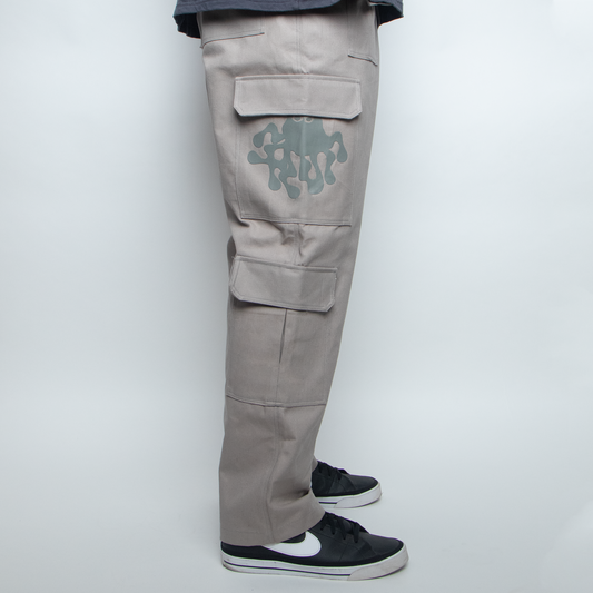 Heavy-weight Canvas Cargos - Grey