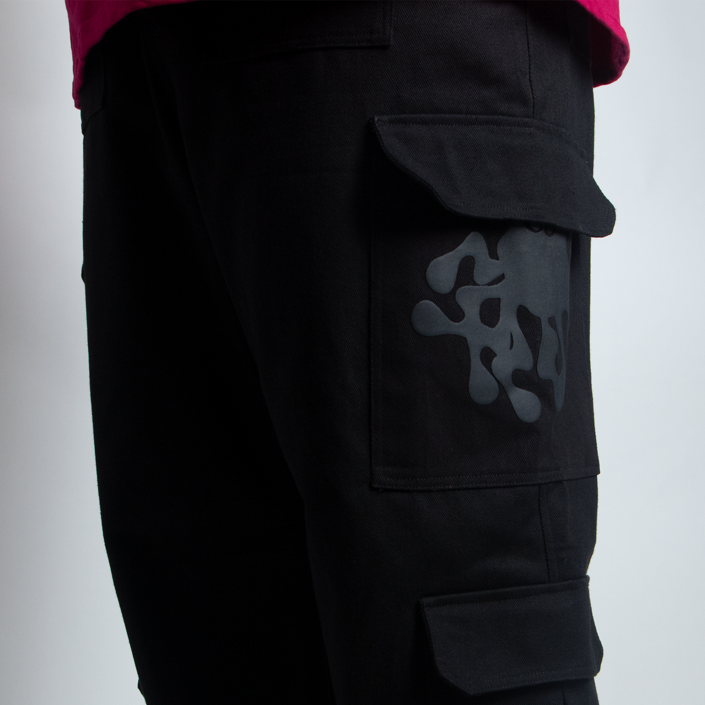 Heavy-weight Twill Cargos - Black