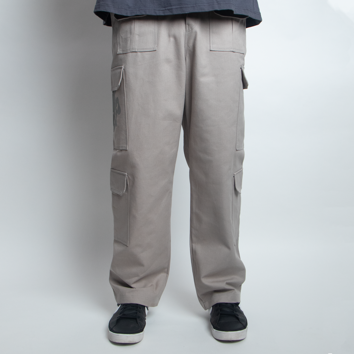 Heavy-weight Canvas Cargos - Grey