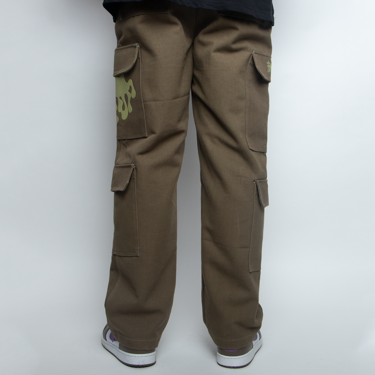 Heavy-weight Canvas Cargos - Olive